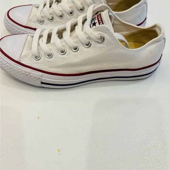 Converse chuck Taylor All Star low top White Womens size 7 - Picture 7 of 9